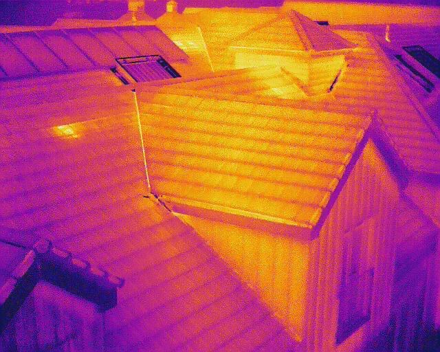 Thermal Imaging Roof Survey Image Stourbridge